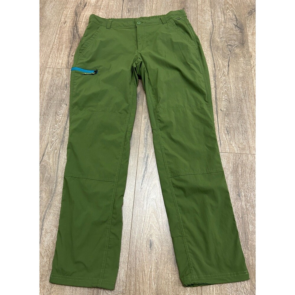 REI Co-op Trailmade Pants Women's Size 10  Green Travel Hiking Outdoors Nylon